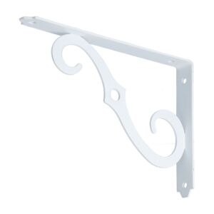 Ace Ornamental Shelf Bracket White 8 x 5.5 Inch